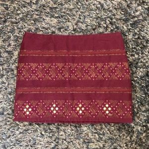 Hollister short pencil skirt with zipper